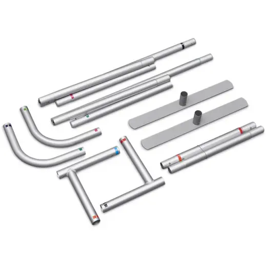 Double Sided Fabric Tube System Display - 2m x 0.8m Parts